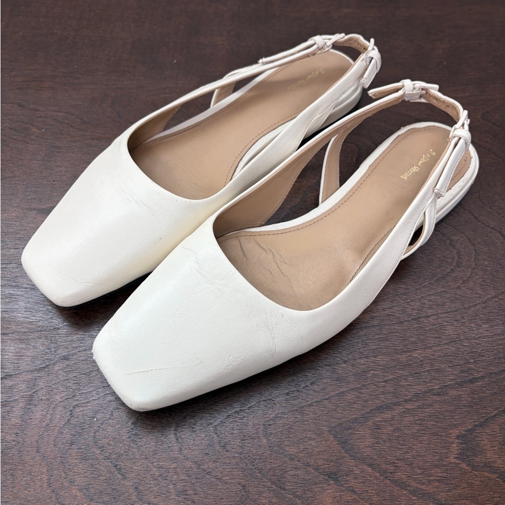 & Other Stories White Women's Slingback Shoes